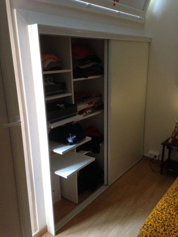 Réalisation d'un placard en alcove - Pau