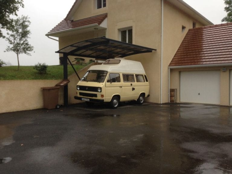 Réalisation d'un carport à Gan (64)