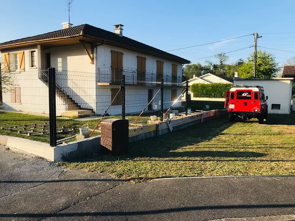 Rénovation clôture et brise vue - Lescar (64)