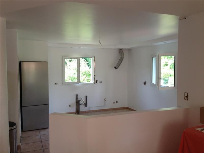 Rénovation d'une cuisine à Pau (64) - pendant