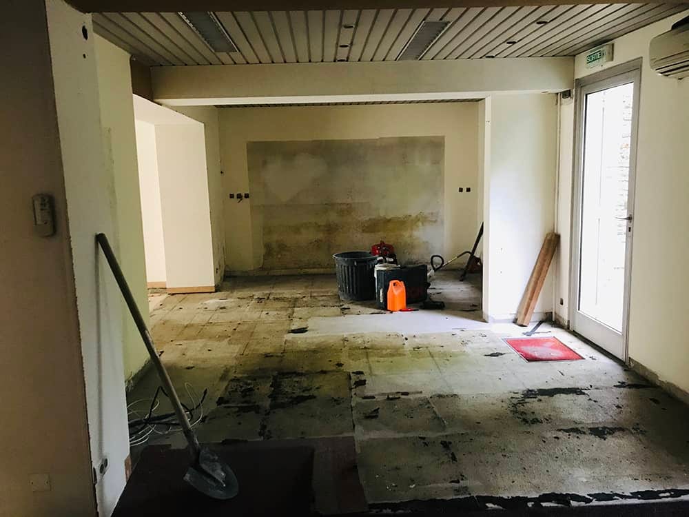 Rénovation d'un local commercial à Jurançon