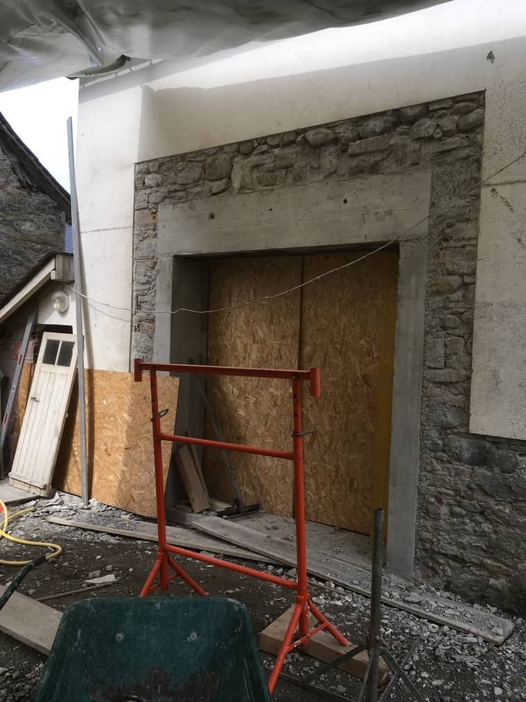 Rénovation d'une maison ancienne - Asson (64)