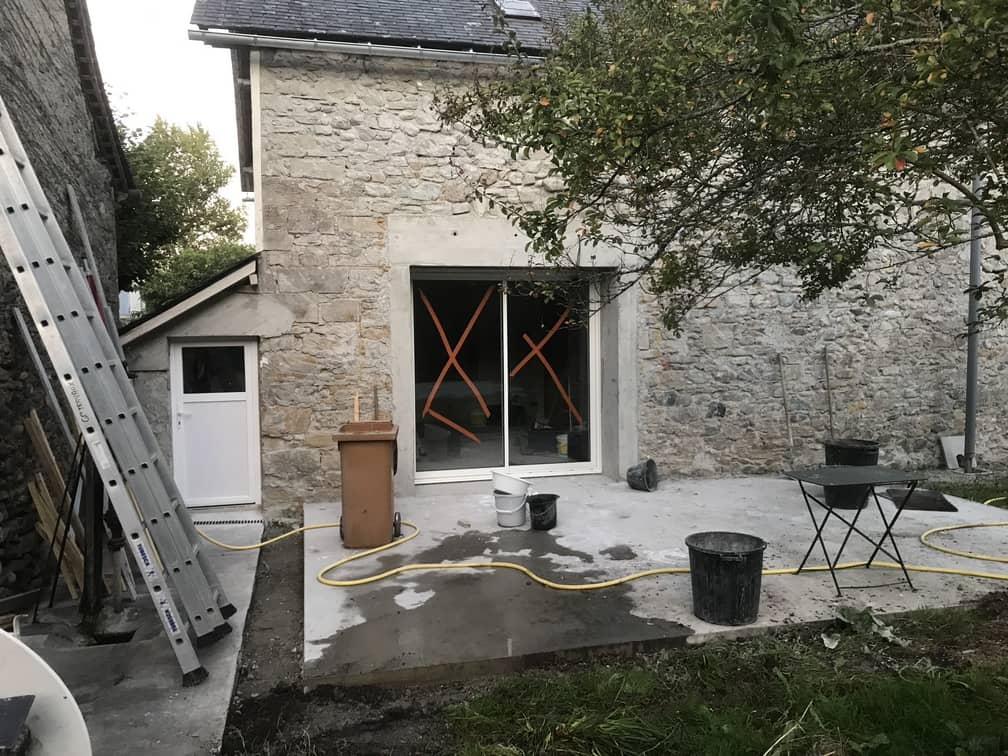 Rénovation d'une maison ancienne - Asson (64)