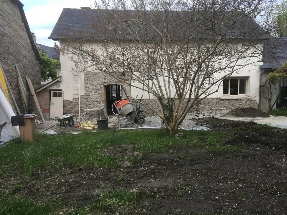 Rénovation d'une maison ancienne - Asson (64)