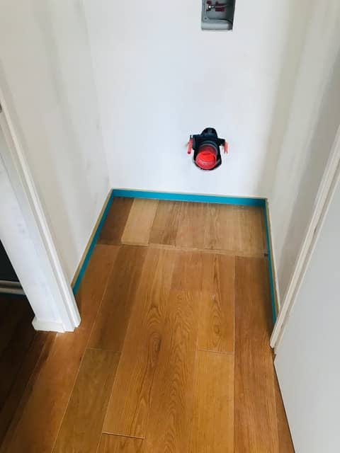 Rénovation d'un wc suspendu à Pau (64)