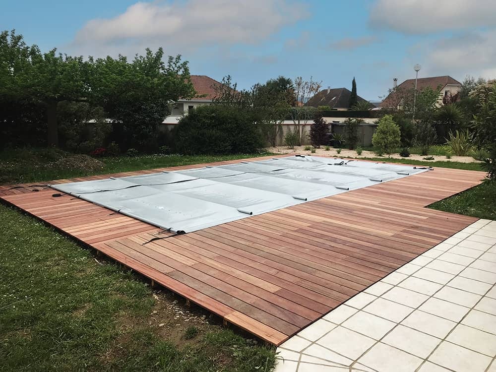 Terrasse bois exotique - Lescar (64) - après