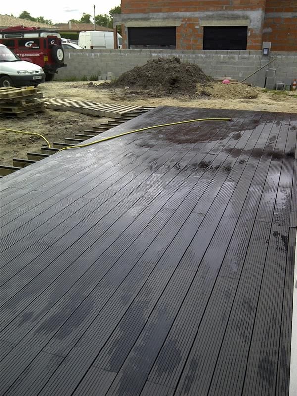 Réalisation d'une terrasse à Pau (64)