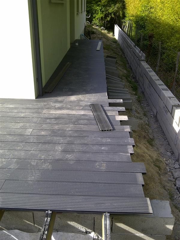 Réalisation d'une terrasse à Pau (64)