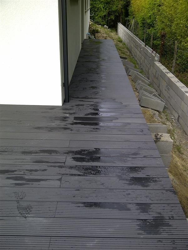 Réalisation d'une terrasse à Pau (64)