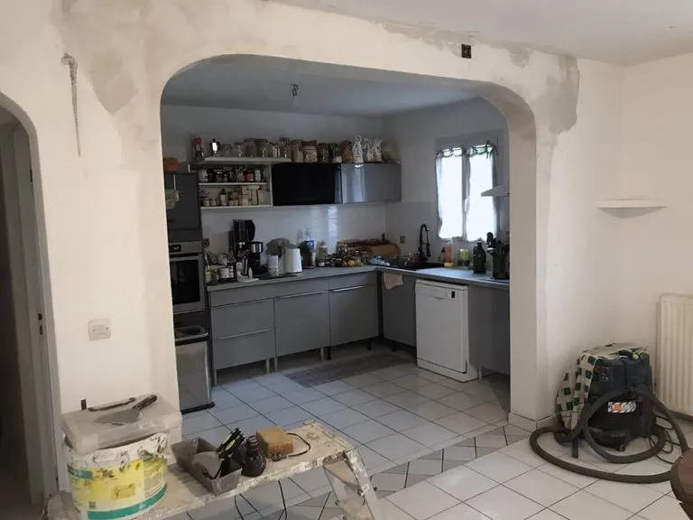 Ouverture sur mur porteur à Bizanos (64)