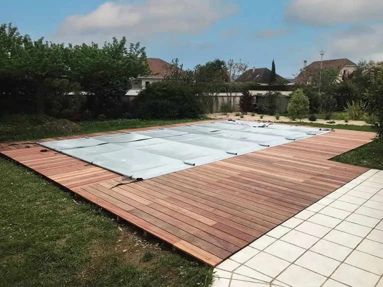 Terrasse bois exotique - Lescar (64) - après