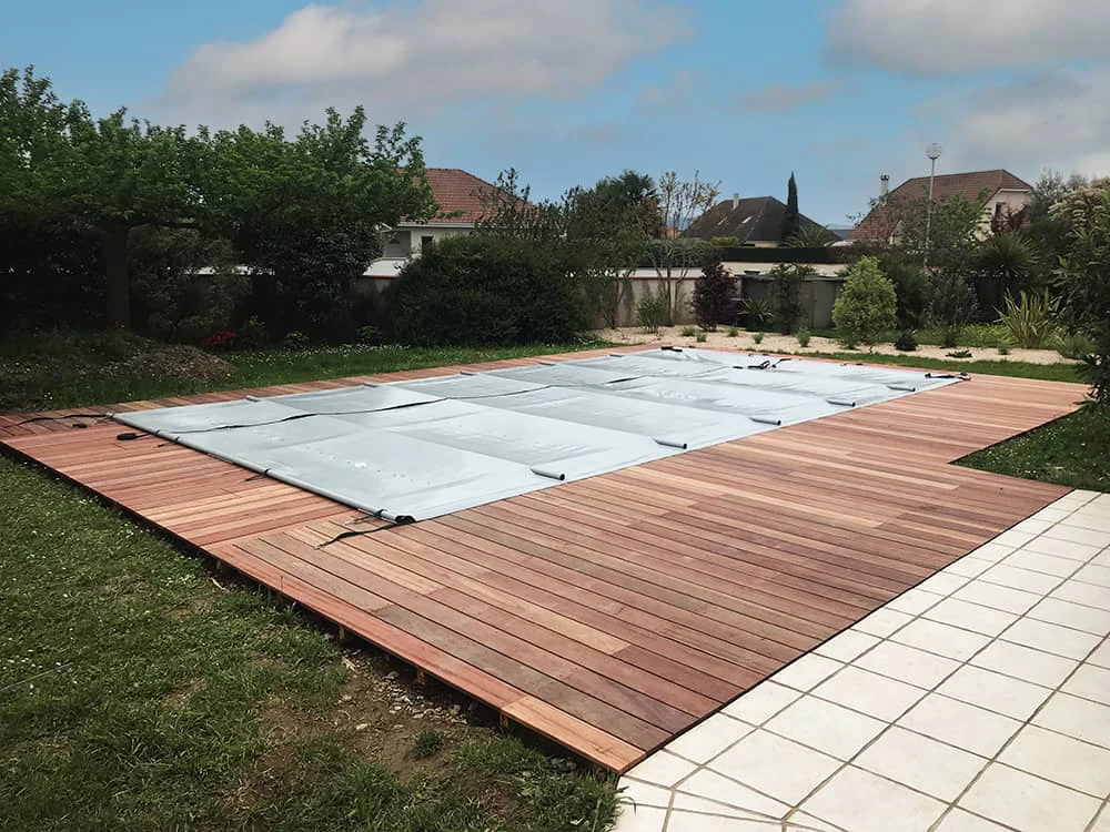 Terrasse bois exotique - Lescar (64) - après